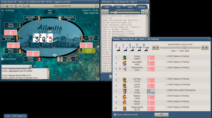 Kommende Nemo Arrangementer